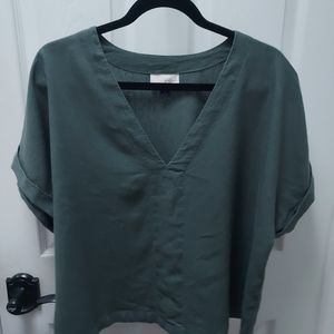 PLUS Universal Thread Linen Crop Top